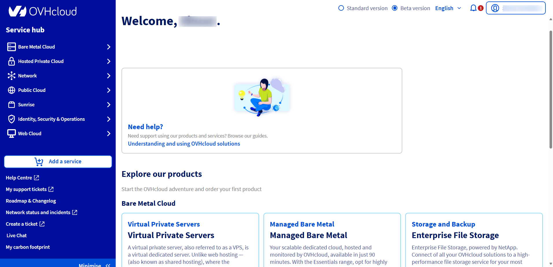 découvrez les solutions d'hébergement ovhcloud performantes et sécurisées, adaptées à tous vos besoins professionnels et personnels.