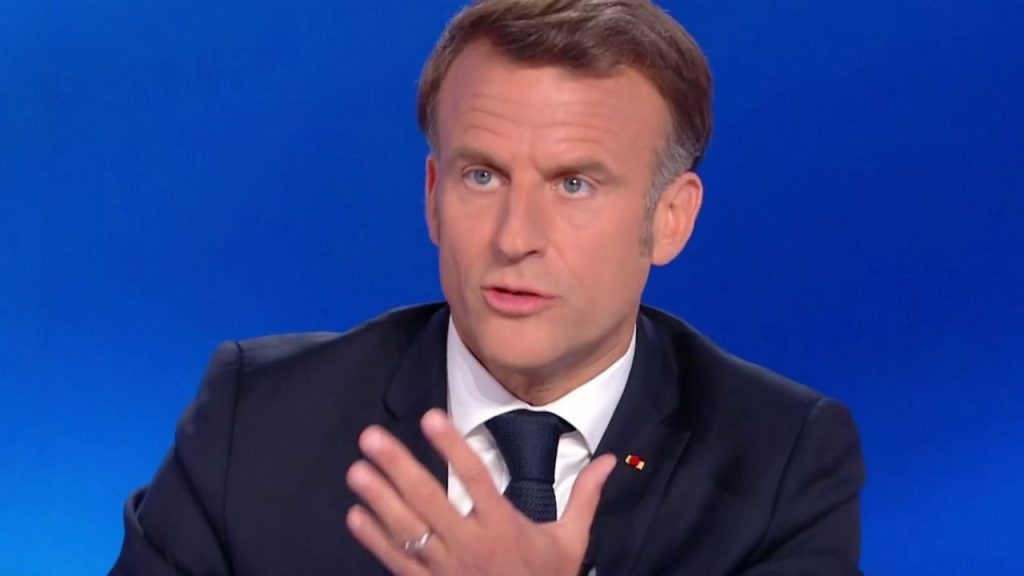 analyse de la position d'emmanuel macron face aux défis et enjeux liés à la loi du plus fort dans la société contemporaine.