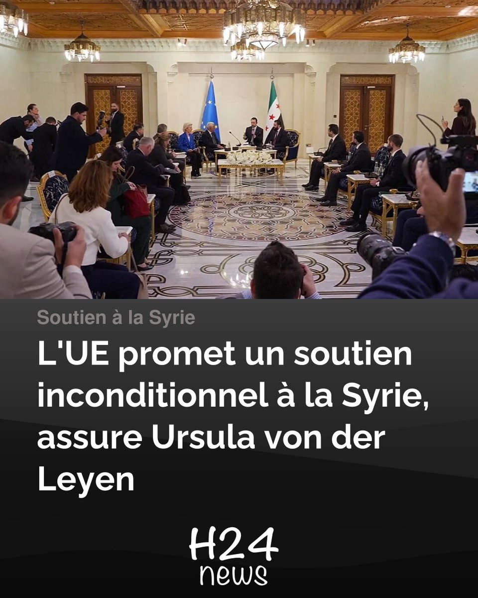 von der leyen annonce un soutien européen important destiné à la syrie, soulignant l'engagement de l'union européenne pour la stabilité et la reconstruction du pays.